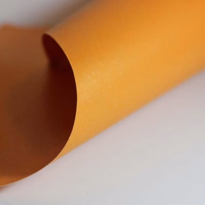 Papel brilhante Laranjado 180g