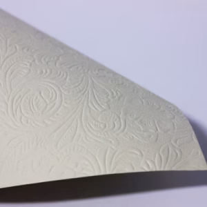Papel Marfim Floral 240g