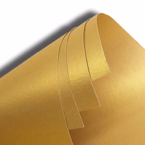 Papel brilhante Ouro Nobre 180g