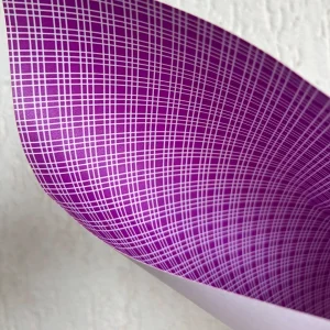 Papel Color Plus Xadrezinho Roxo 180g